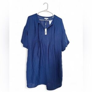 Max Studio Blue Mini Dress